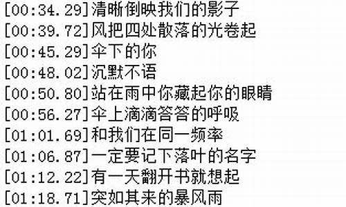 lrc格式的歌词在电脑上怎么显示不了歌词在电脑上竟然不能同步